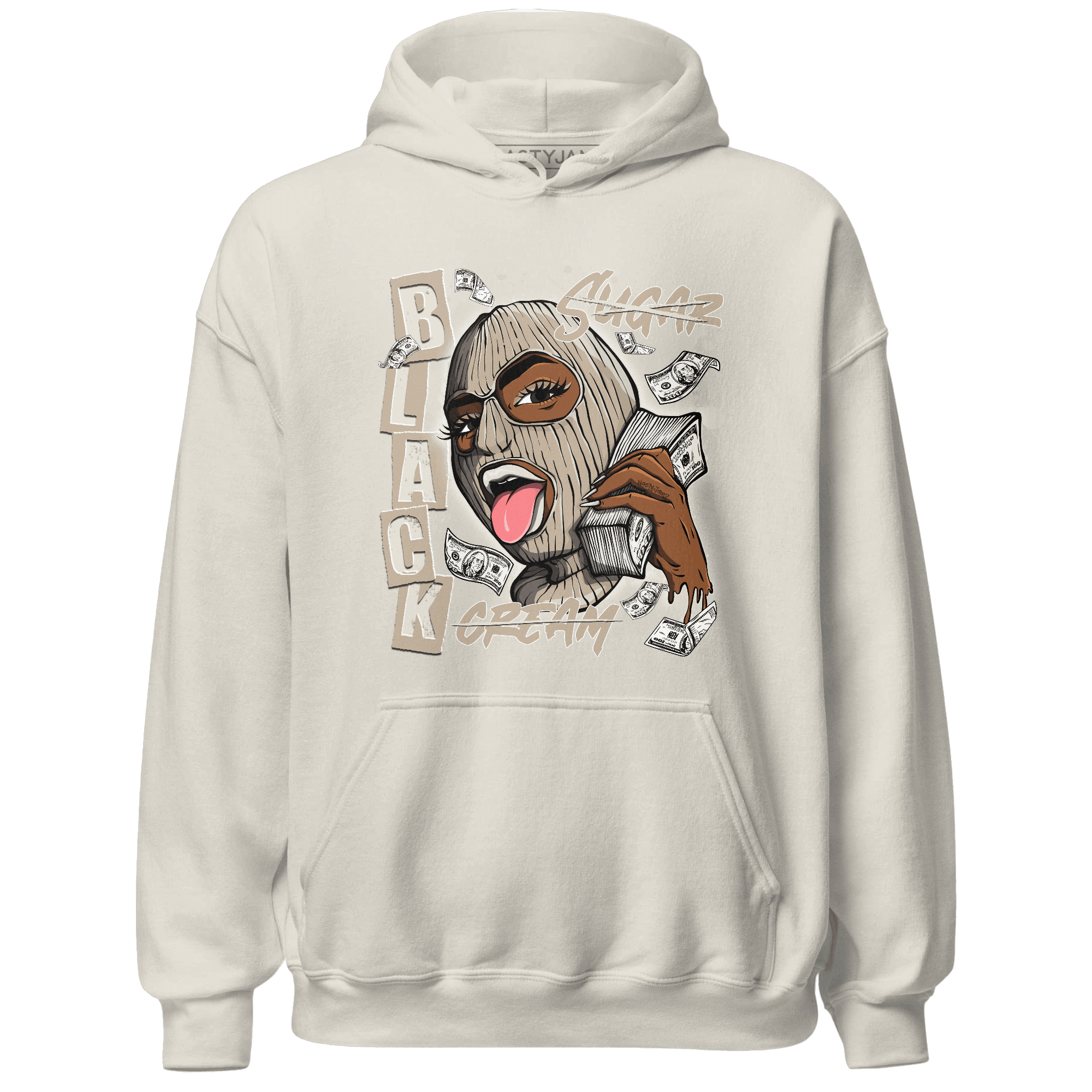 Latte 1s Hoodie Match No Sugar No Cream - NastyJamz