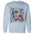 Mid Diffused Blue Grey 1s Sweatshirt Match No Sugar No Cream - NastyJamz