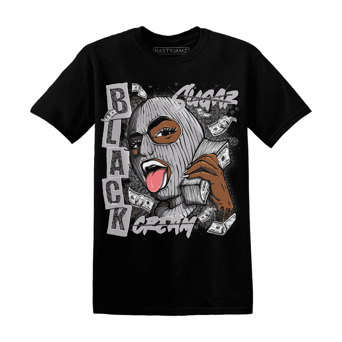 Cement-Grey-3s-T-Shirt-Match-No-Sugar-No-Cream