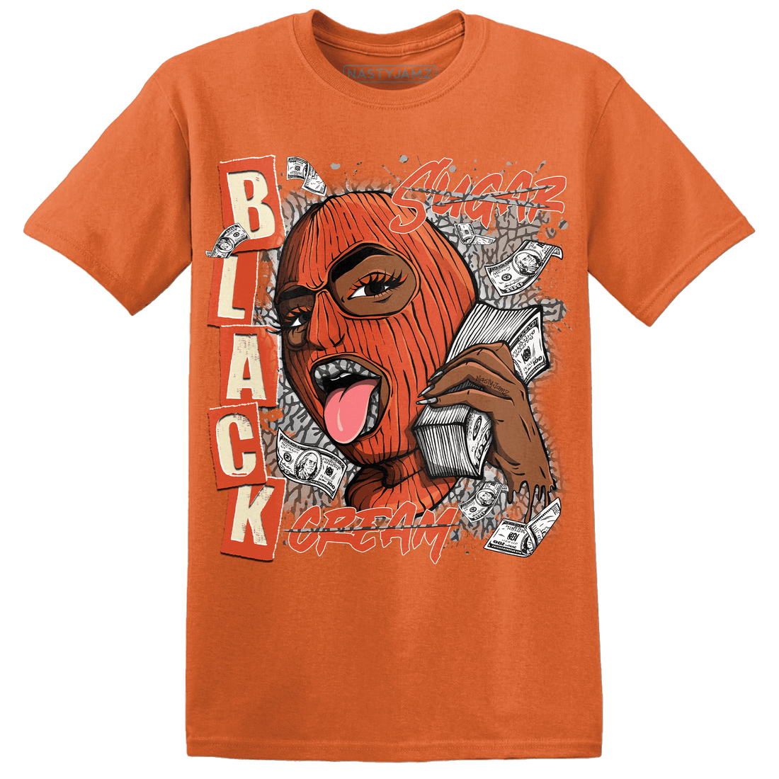 Georgia Peach 3s T Shirt Match No Sugar No Cream - NastyJamz