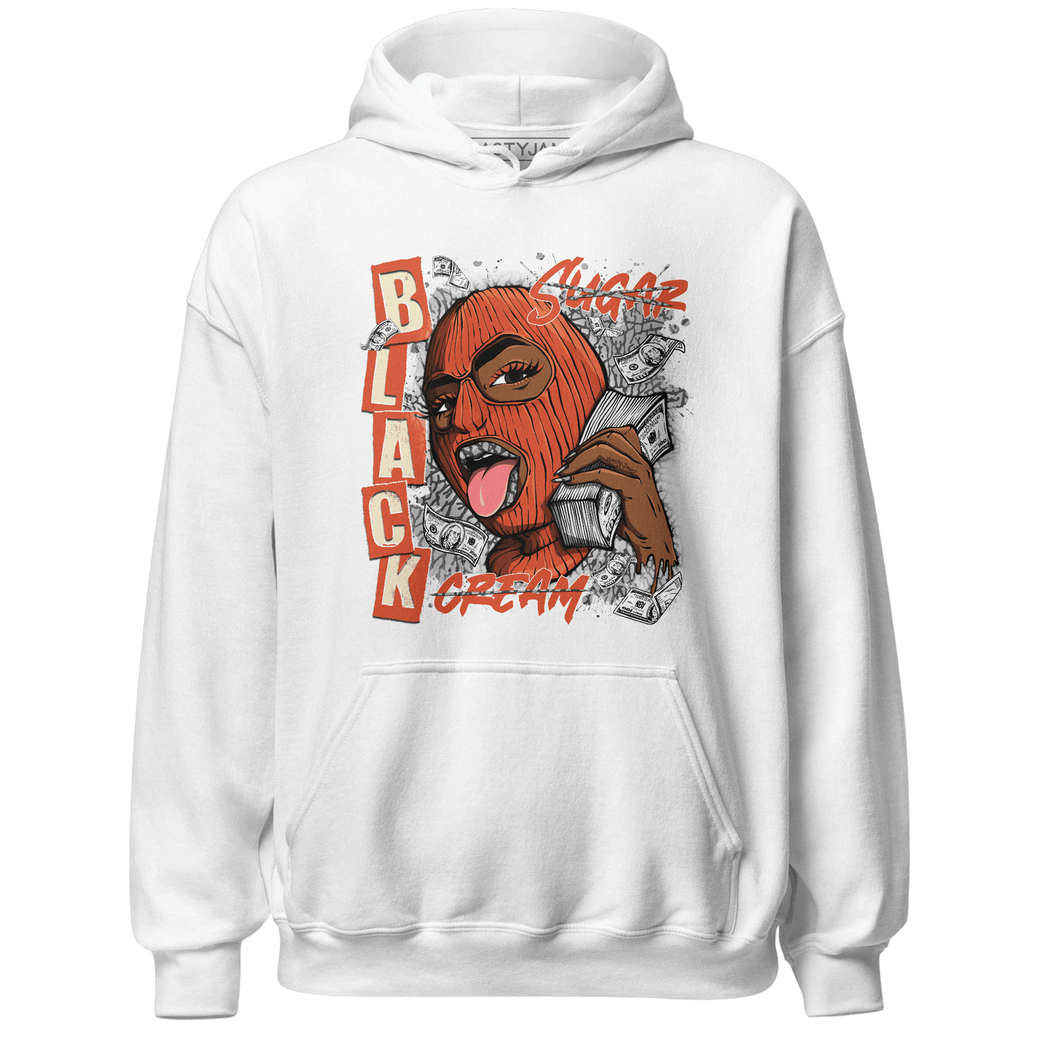 Georgia Peach 3s Hoodie Match No Sugar No Cream - NastyJamz