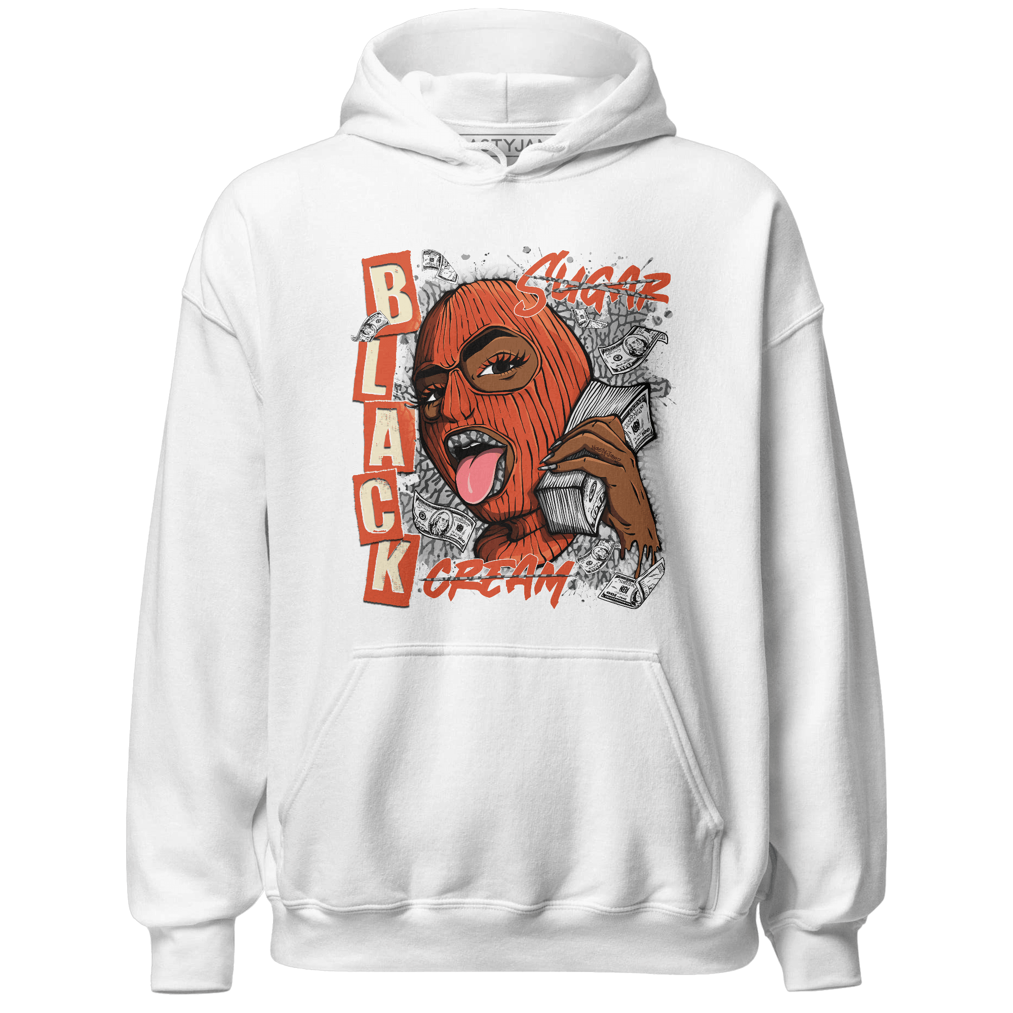 Georgia Peach 3s Hoodie Match No Sugar No Cream - NastyJamz