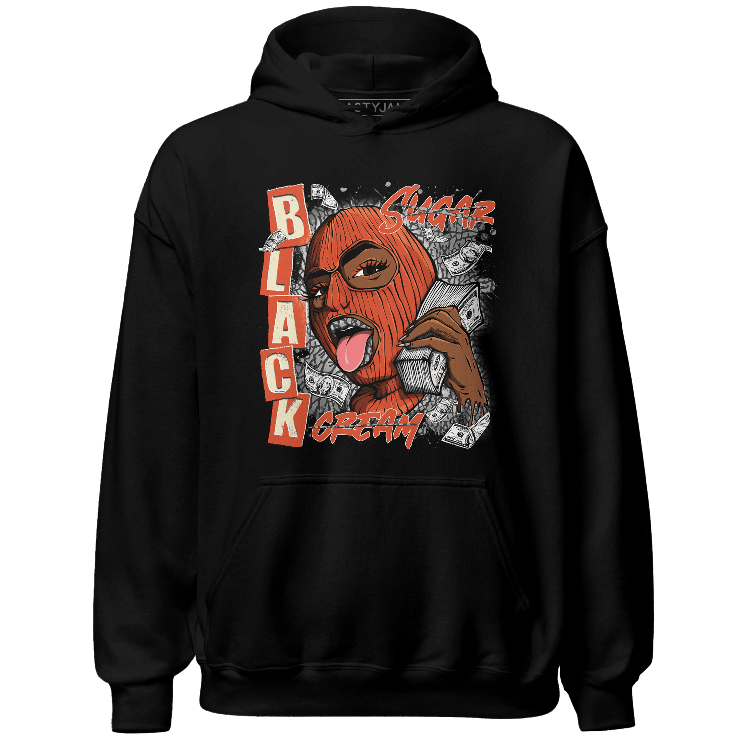 Georgia Peach 3s Hoodie Match No Sugar No Cream - NastyJamz
