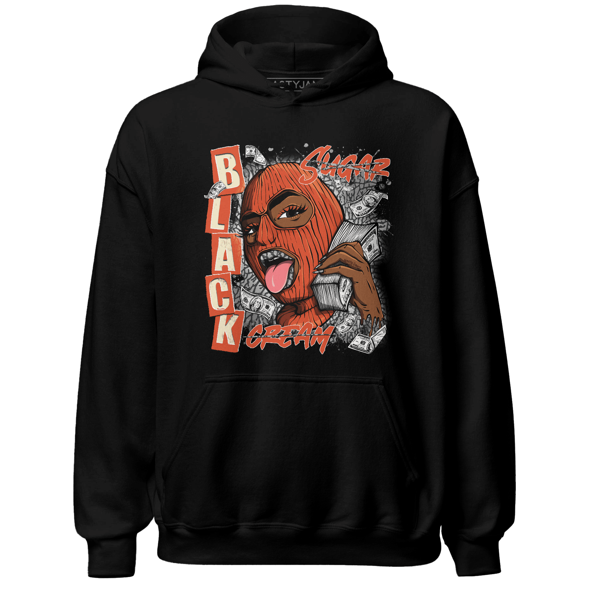 Georgia Peach 3s Hoodie Match No Sugar No Cream - NastyJamz