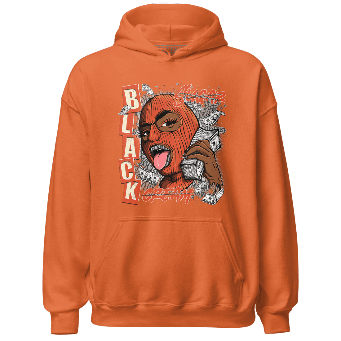 Georgia Peach 3s Hoodie Match No Sugar No Cream - NastyJamz