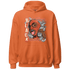 Georgia Peach 3s Hoodie Match No Sugar No Cream - NastyJamz