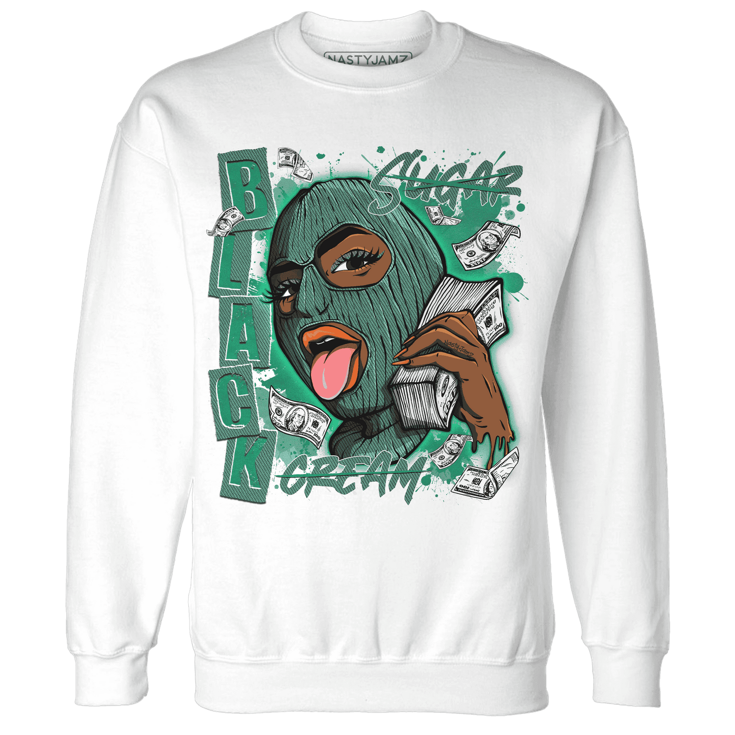 Nina CN Abney 3s Sweatshirt Match No Sugar No Cream - NastyJamz