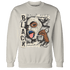 Quaiii 54 3s Sweatshirt Match No Sugar No Cream - NastyJamz