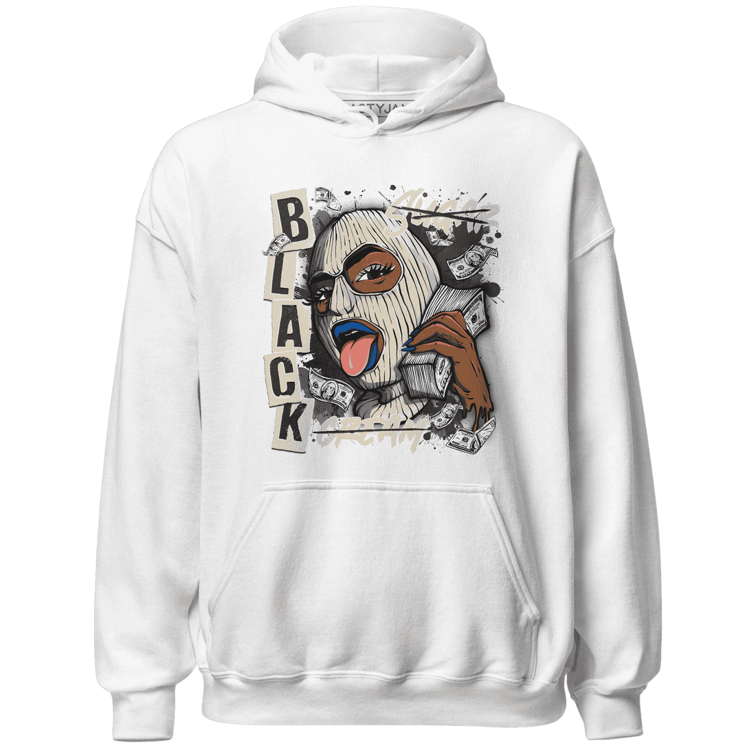 Quaiii 54s Hoodie Match No Sugar No Cream - NastyJamz