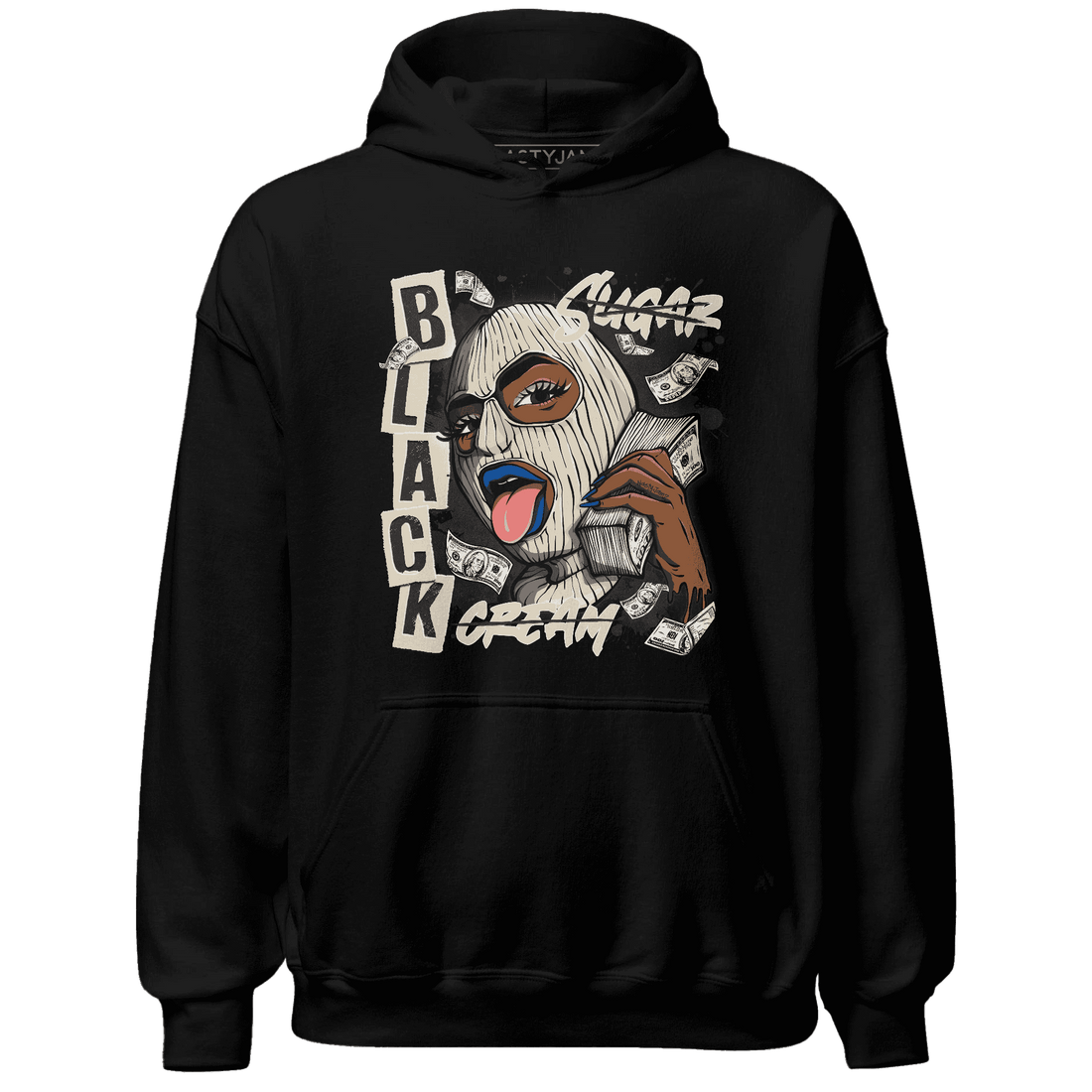 Quaiii 54s Hoodie Match No Sugar No Cream - NastyJamz