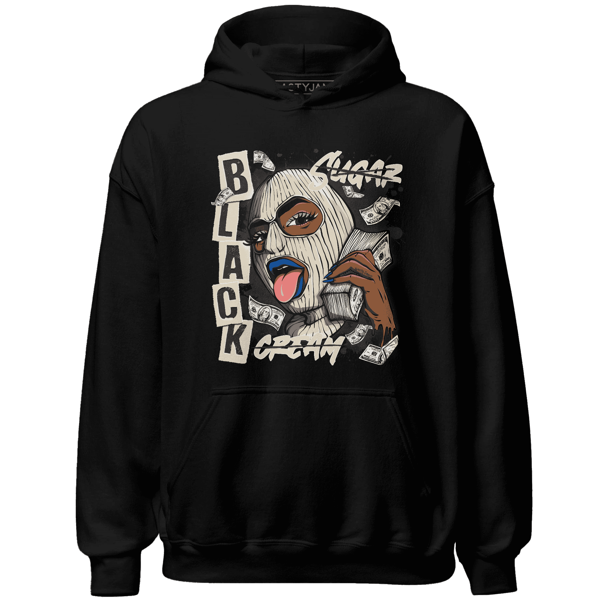 Quaiii 54s Hoodie Match No Sugar No Cream - NastyJamz