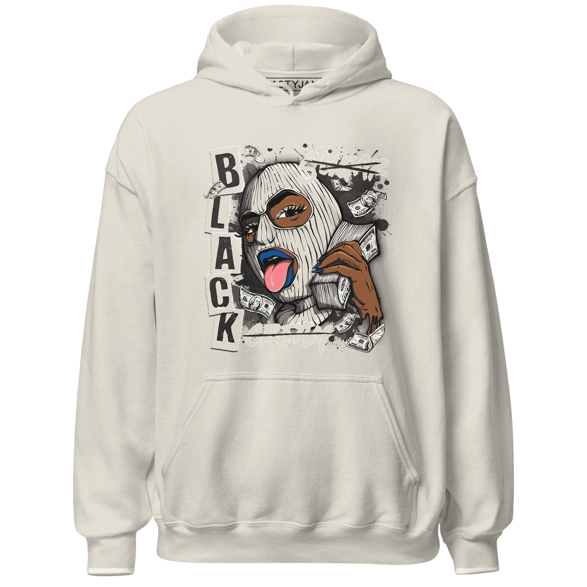 Quaiii 54s Hoodie Match No Sugar No Cream - NastyJamz