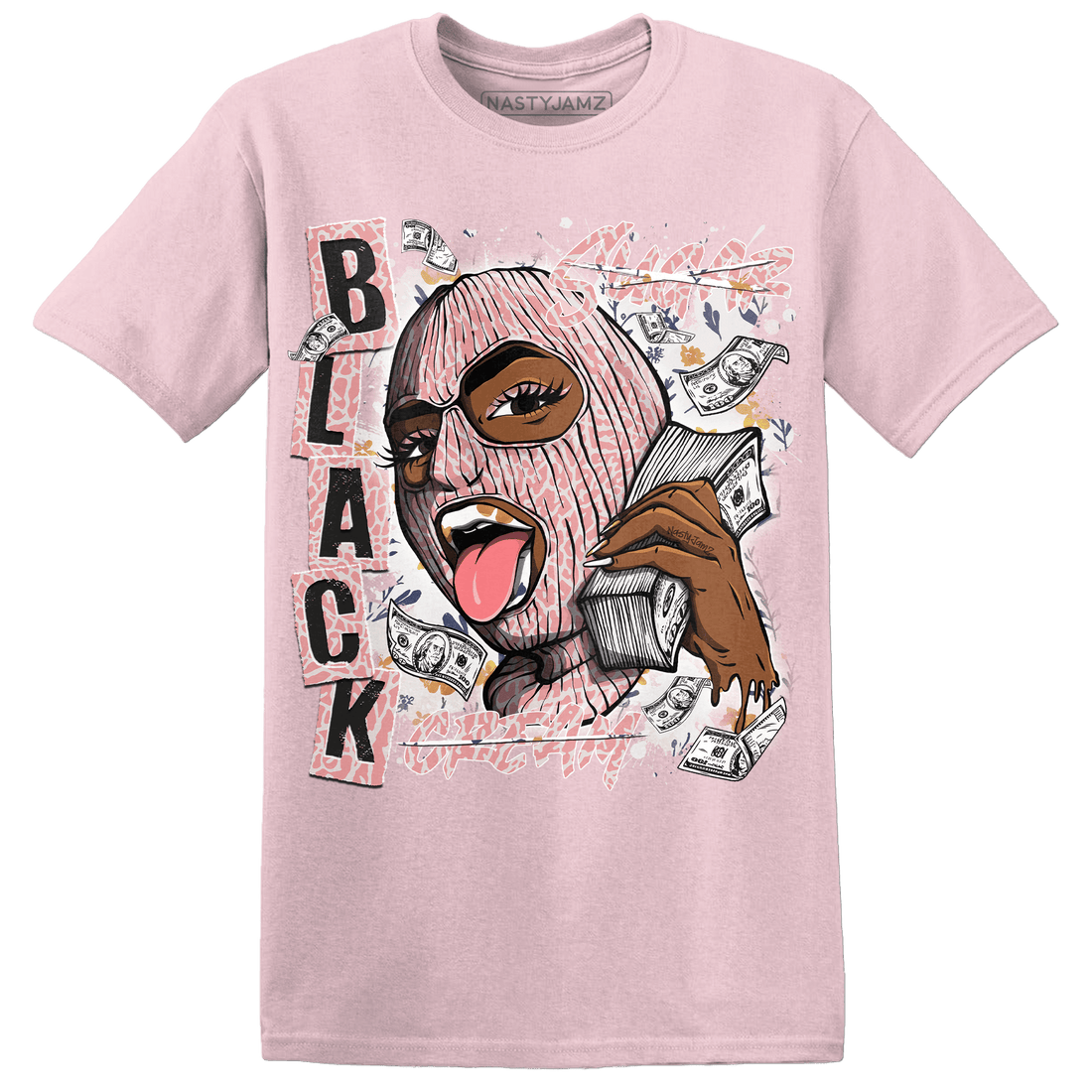 Red Stardust 3s T Shirt Match No Sugar No Cream - NastyJamz