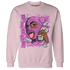 GS Hyper Violet 4s Sweatshirt Match No Sugar No Cream - NastyJamz