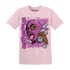 GS Hyper Violet 4s T Shirt Match No Sugar No Cream - NastyJamz