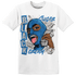 Industrial Blue 4s T Shirt Match No Sugar No Cream - NastyJamz