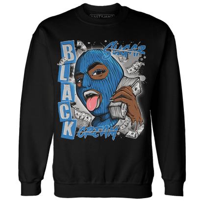 Industrial Blue 4s Sweatshirt Match No Sugar No Cream - NastyJamz