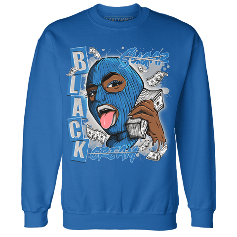Industrial-Blue-4s-Sweatshirt-Match-No-Sugar-No-Cream