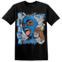 Industrial Blue 4s T Shirt Match No Sugar No Cream - NastyJamz