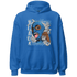 Industrial Blue 4s Hoodie Match No Sugar No Cream - NastyJamz