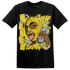 Vivid Sulfur 4s T Shirt Match No Sugar No Cream - NastyJamz