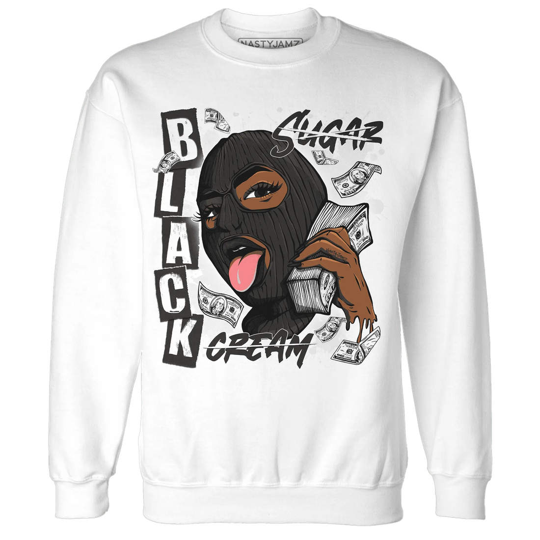 White-Thunder-4s-Sweatshirt-Match-No-Sugar-No-Cream