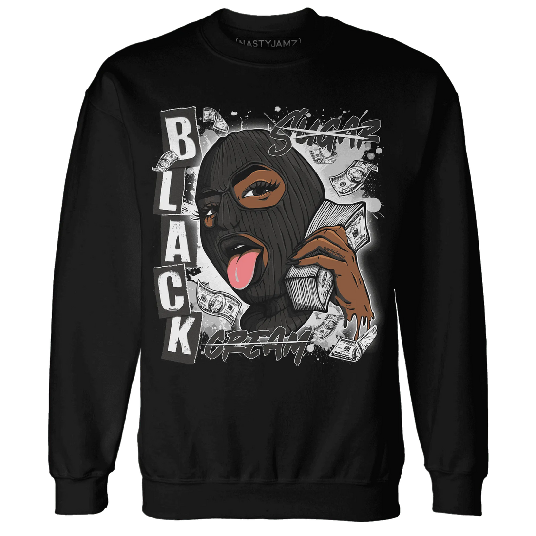 White-Thunder-4s-Sweatshirt-Match-No-Sugar-No-Cream