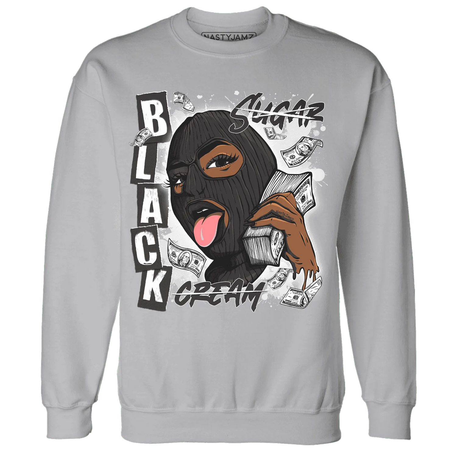 White-Thunder-4s-Sweatshirt-Match-No-Sugar-No-Cream