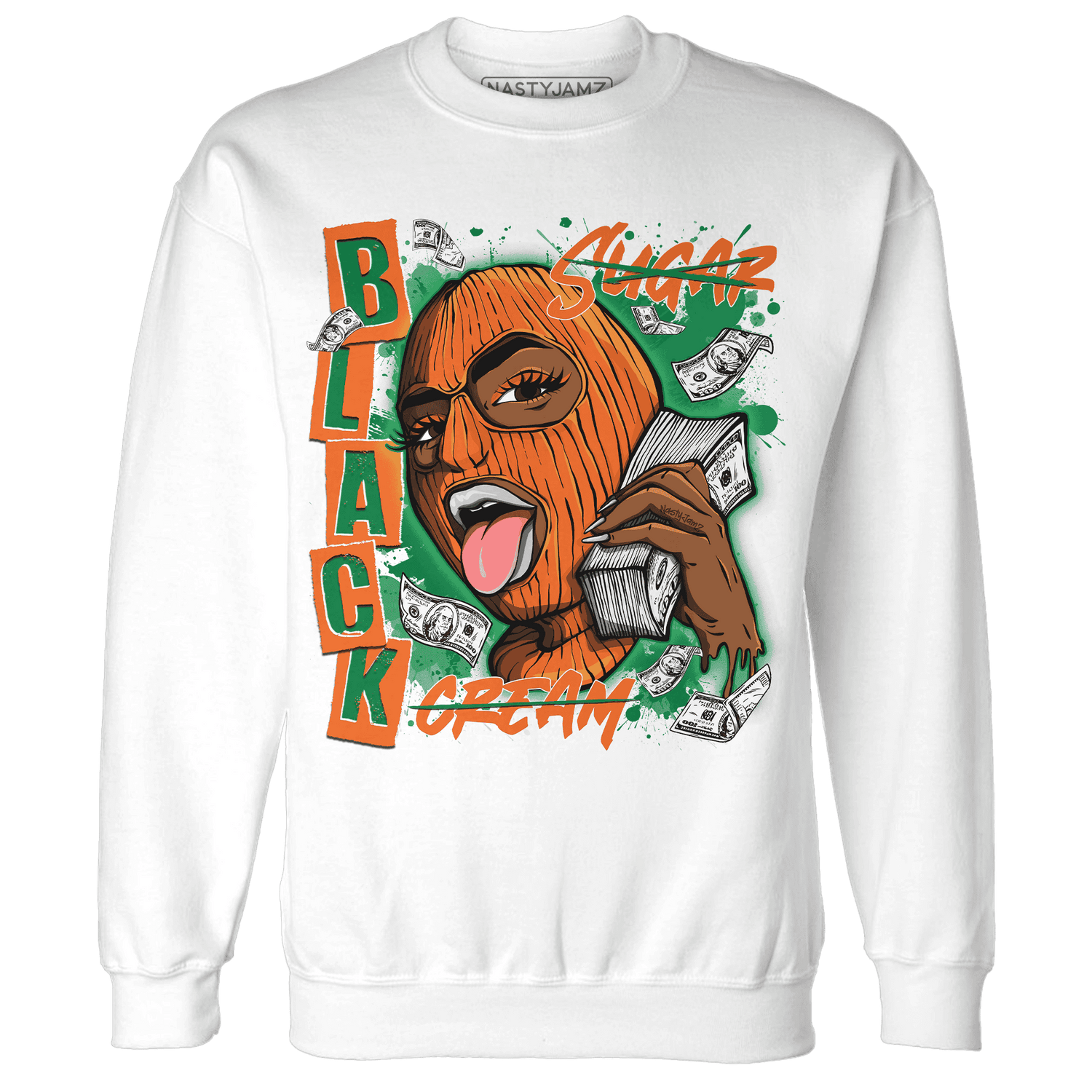 MAM Hurricanes 5s Sweatshirt Match No Sugar No Cream - NastyJamz