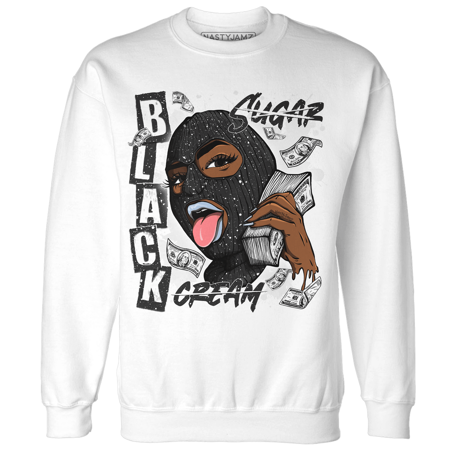 Reverse Oreo 6s Sweatshirt Match No Sugar No Cream - NastyJamz