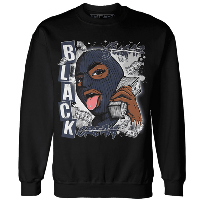 White-Navy-6s-Sweatshirt-Match-No-Sugar-No-Cream