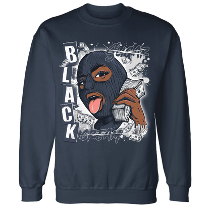 White-Navy-6s-Sweatshirt-Match-No-Sugar-No-Cream