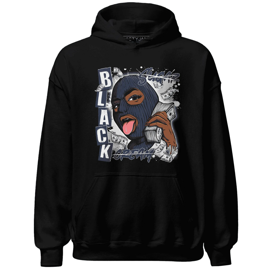 White-Navy-6s-Hoodie-Match-No-Sugar-No-Cream