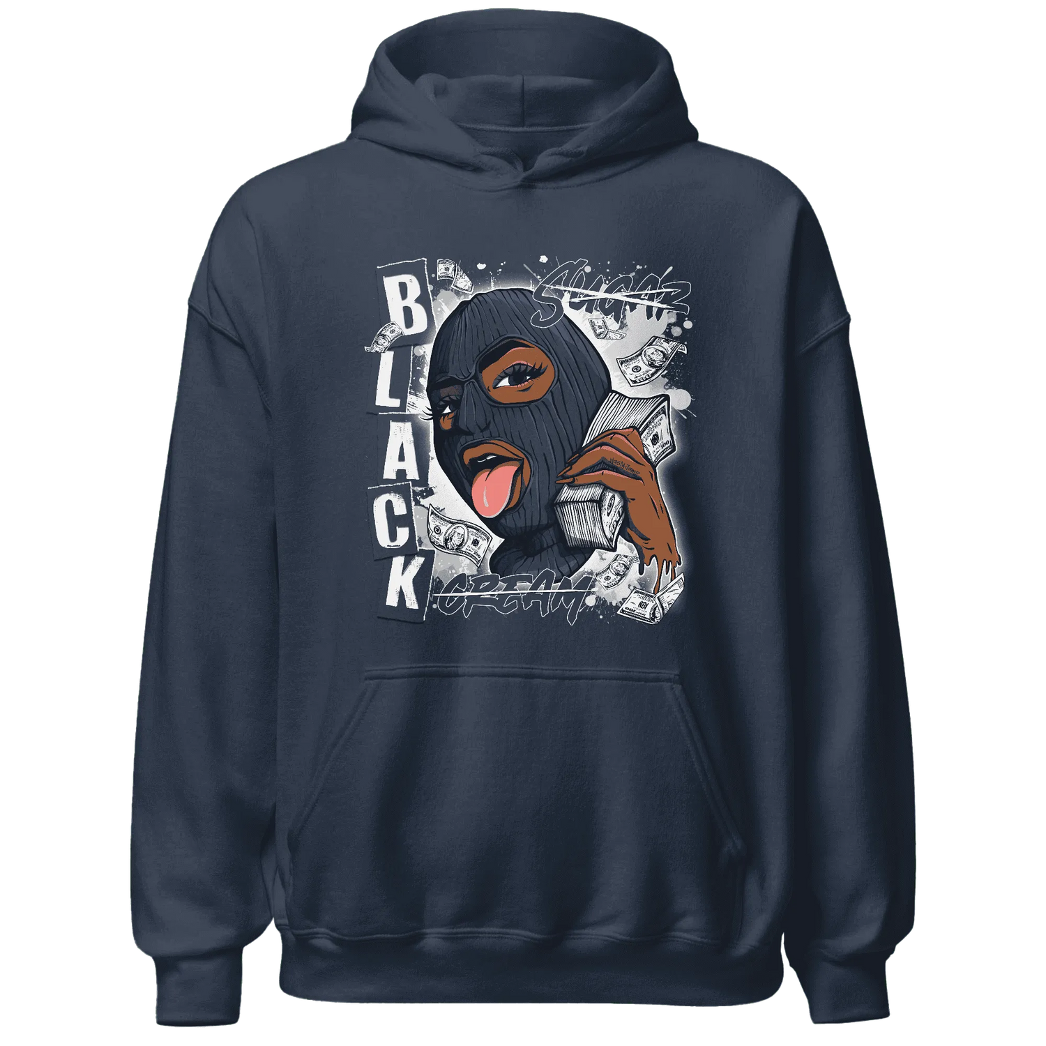 White-Navy-6s-Hoodie-Match-No-Sugar-No-Cream