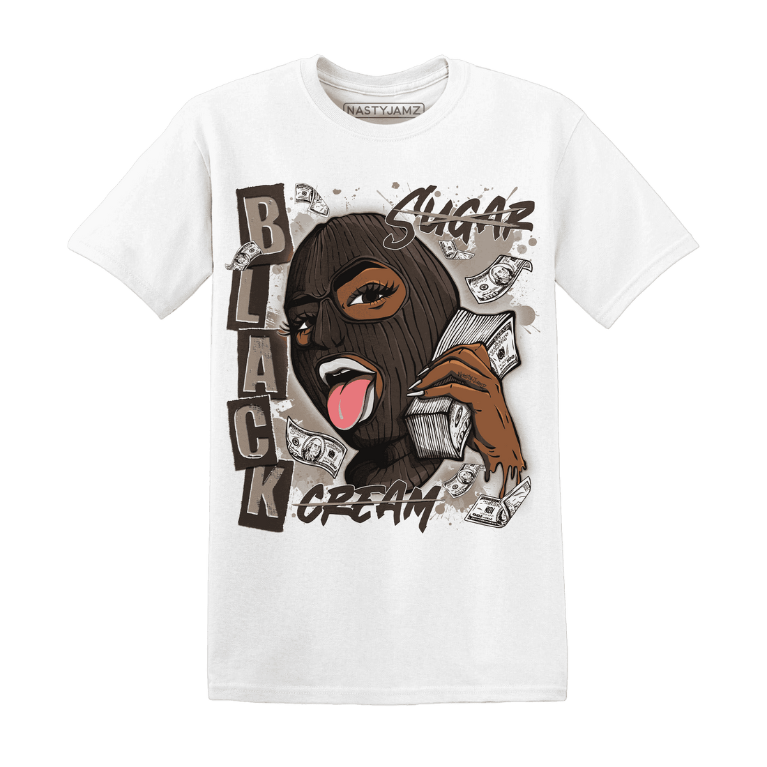 Dunk Low Baroque Brown T Shirt Match No Sugar No Cream - NastyJamz