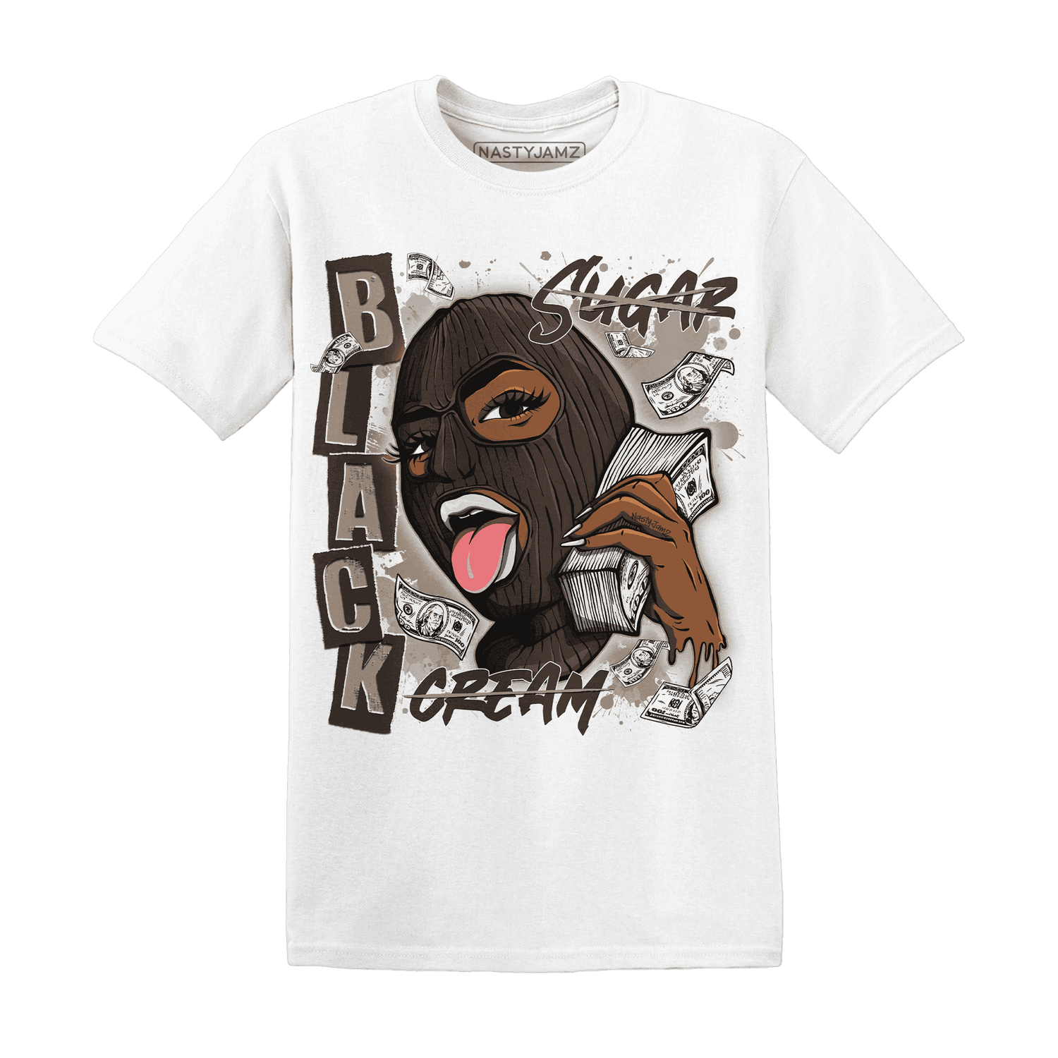 Dunk Low Baroque Brown T Shirt Match No Sugar No Cream - NastyJamz