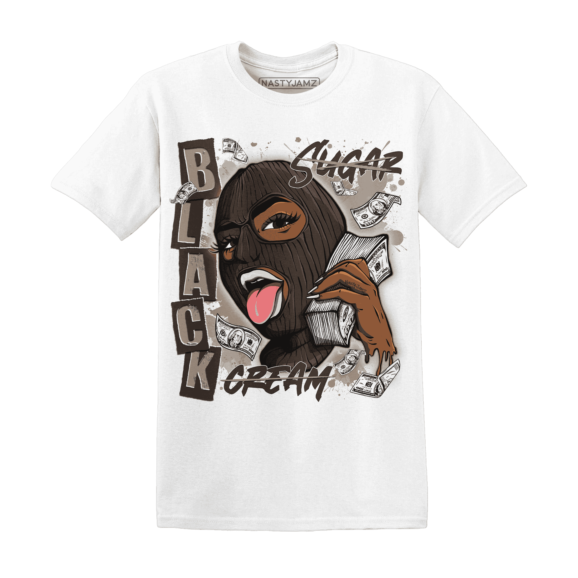 Dunk Low Baroque Brown T Shirt Match No Sugar No Cream - NastyJamz