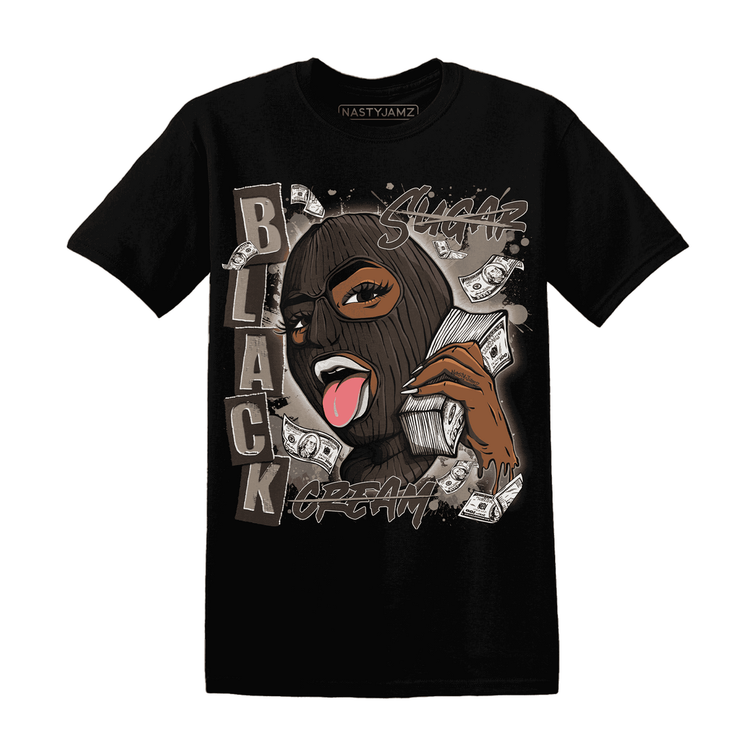 Dunk Low Baroque Brown T Shirt Match No Sugar No Cream - NastyJamz