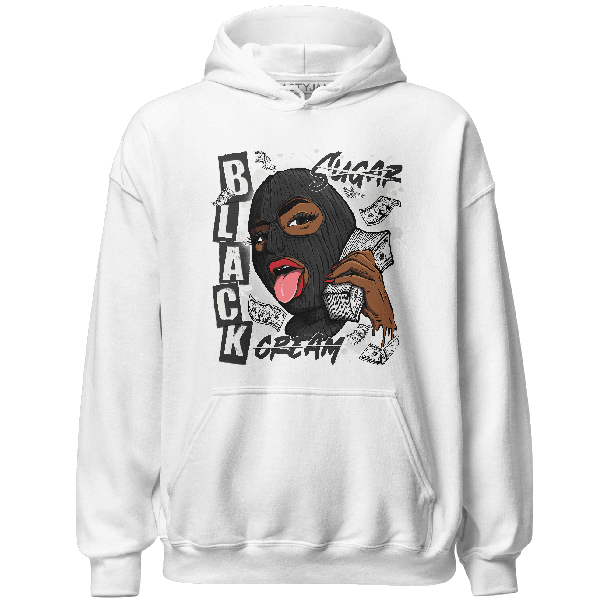 Jumman Jack University Red Hoodie Match No Sugar No Cream - NastyJamz