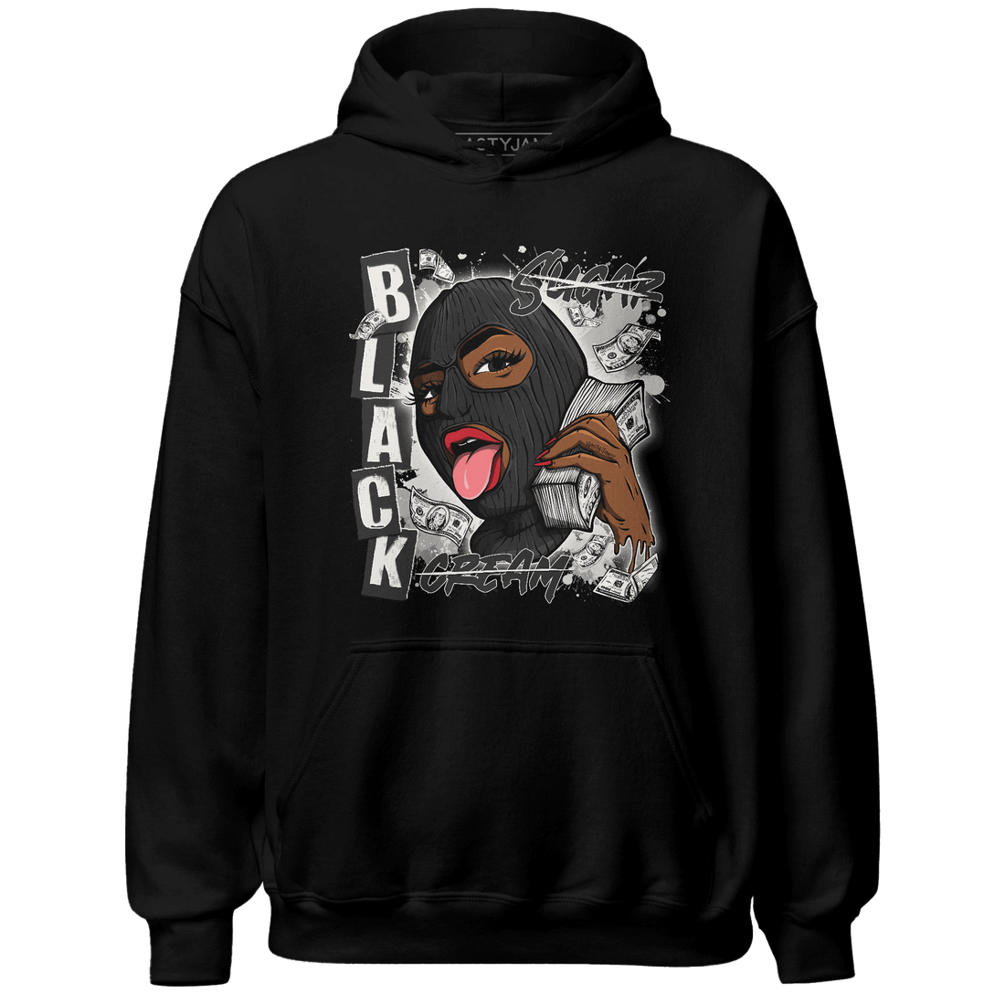 Jumman Jack University Red Hoodie Match No Sugar No Cream - NastyJamz