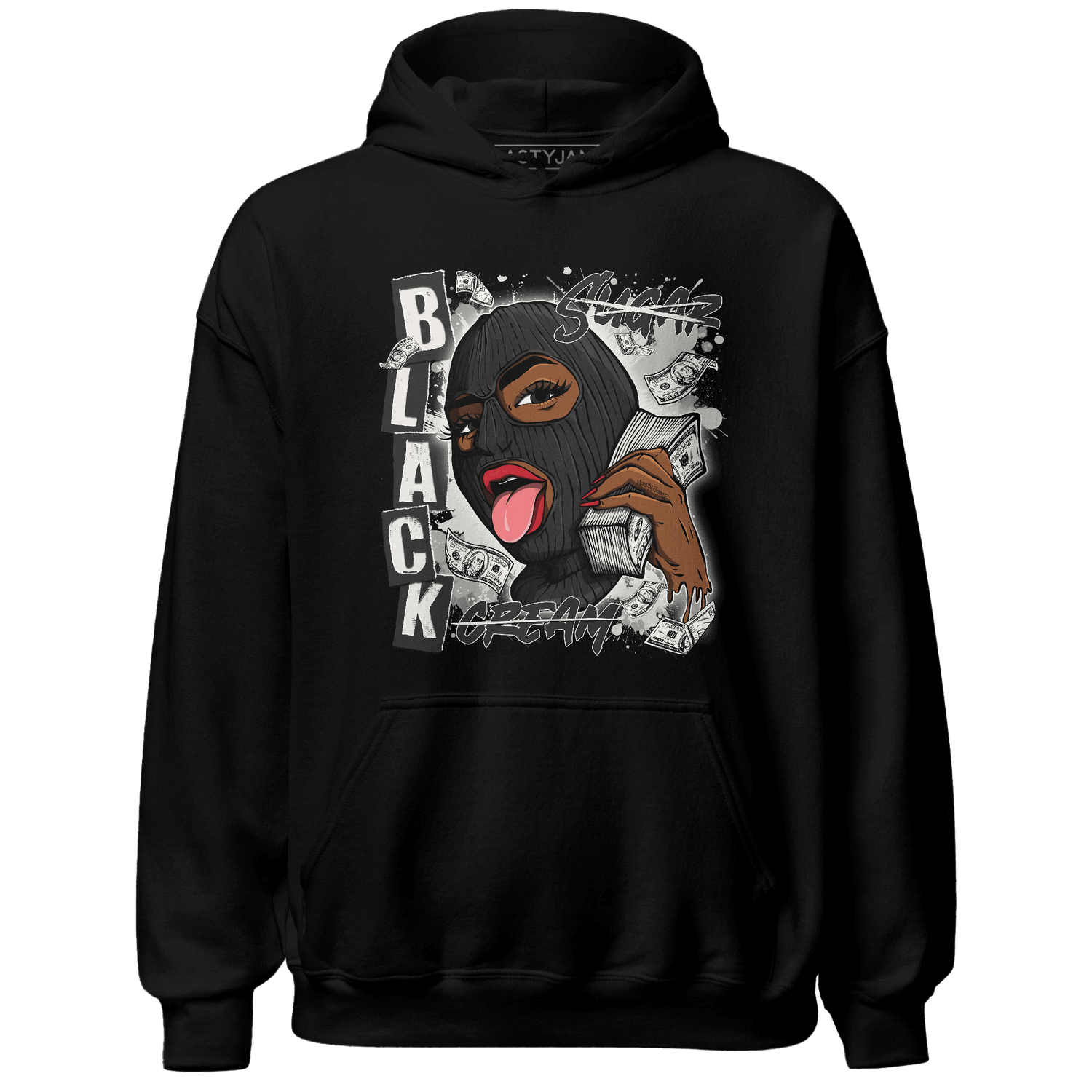 Jumman Jack University Red Hoodie Match No Sugar No Cream - NastyJamz