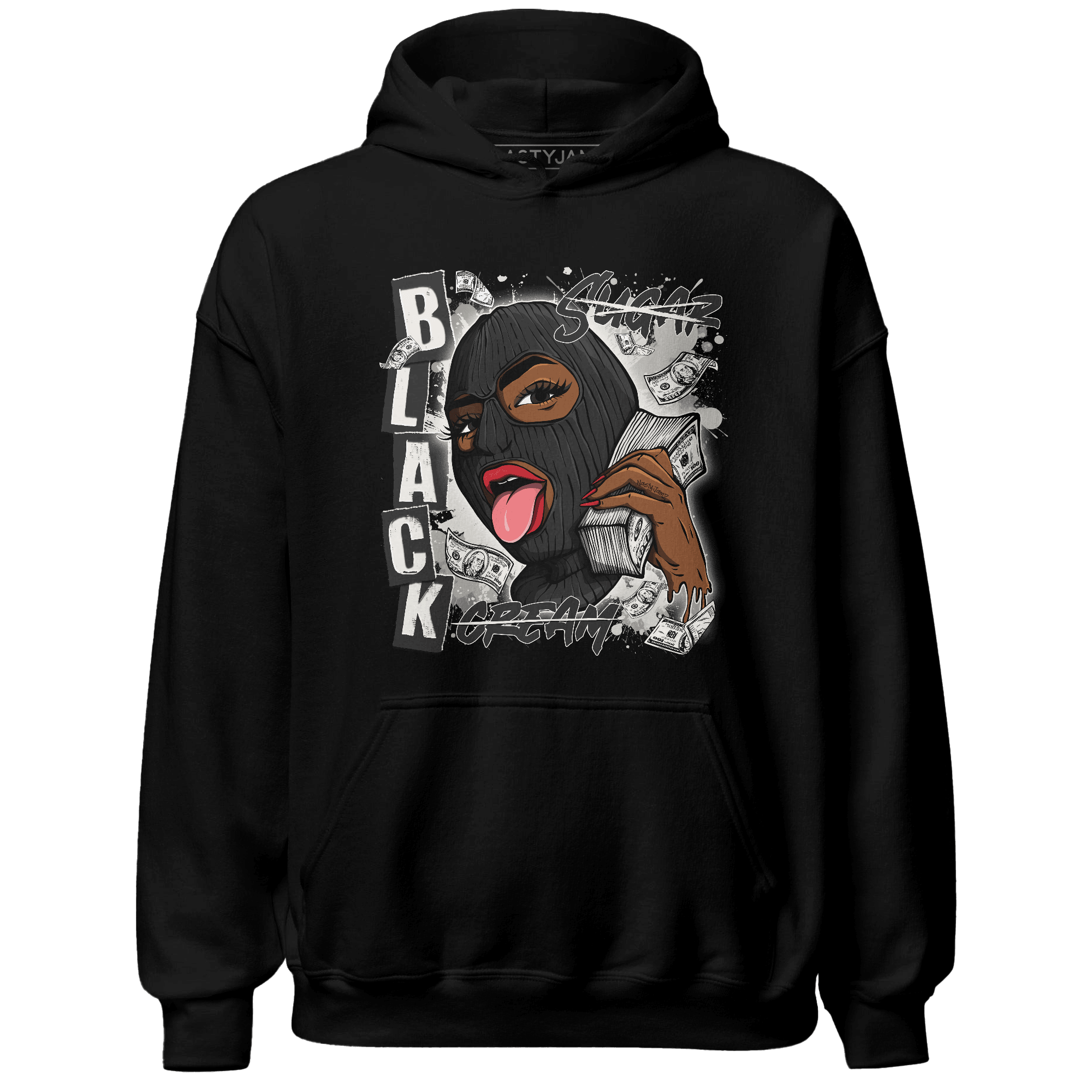 Jumman Jack University Red Hoodie Match No Sugar No Cream - NastyJamz