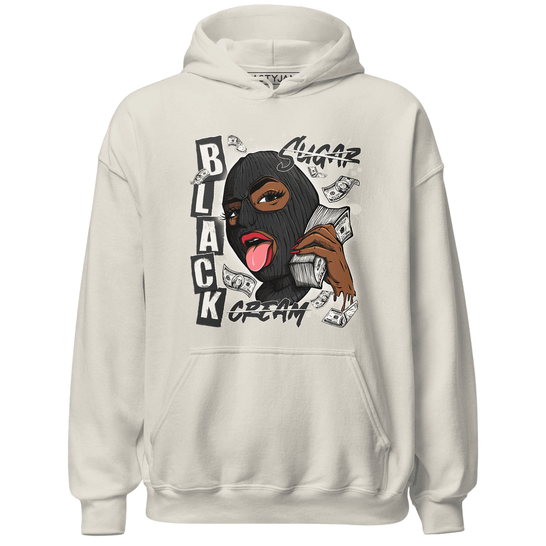 Jumman Jack University Red Hoodie Match No Sugar No Cream - NastyJamz
