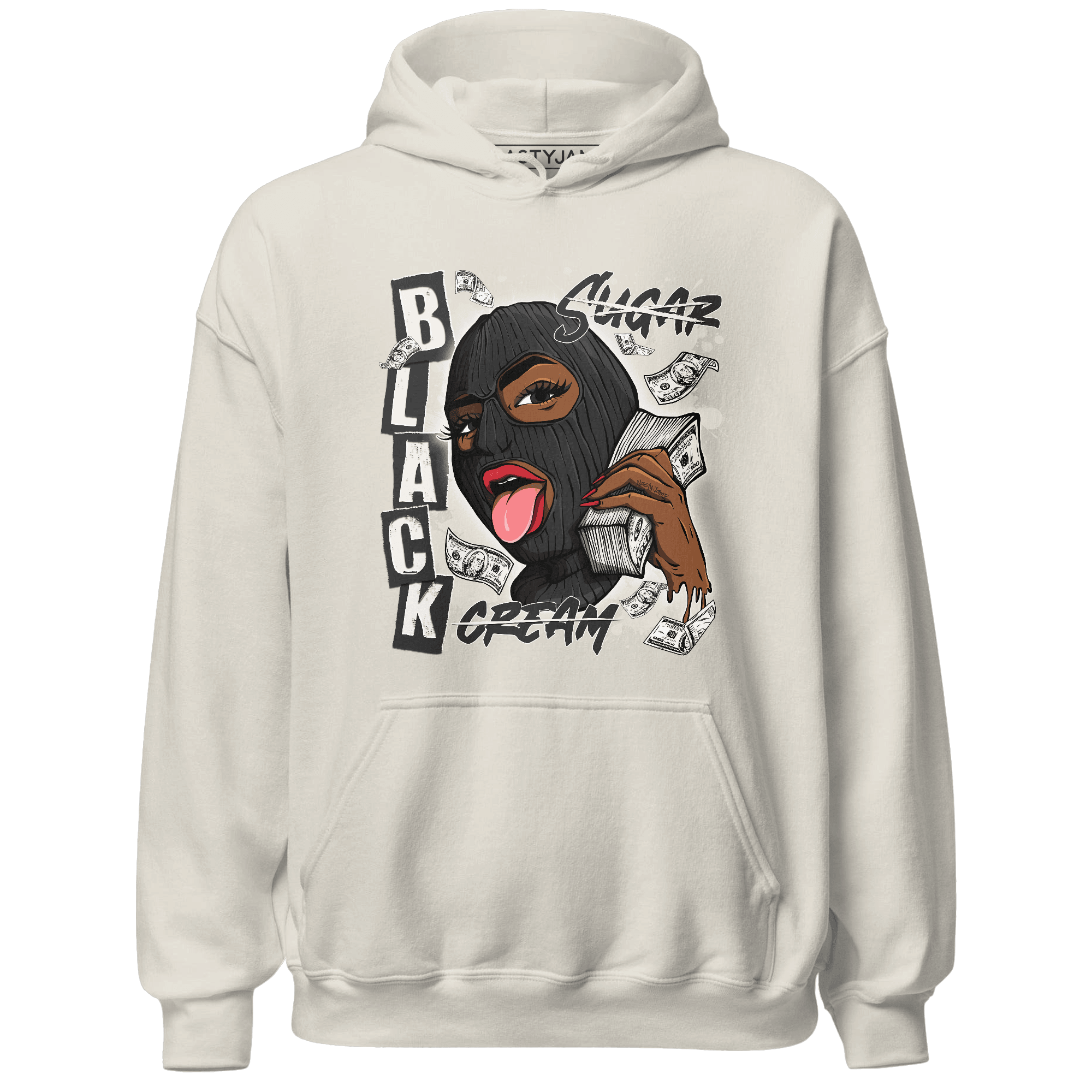 Jumman Jack University Red Hoodie Match No Sugar No Cream - NastyJamz