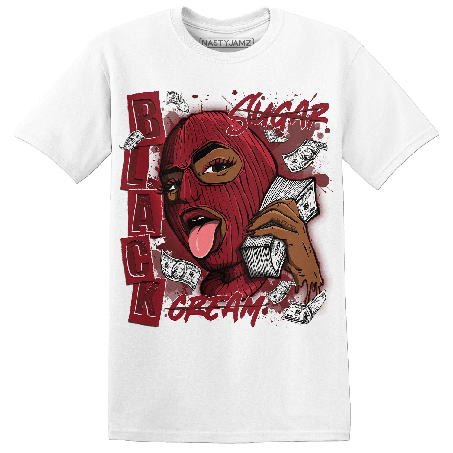 Cherry 12s T Shirt Match No Sugar No Cream - NastyJamz