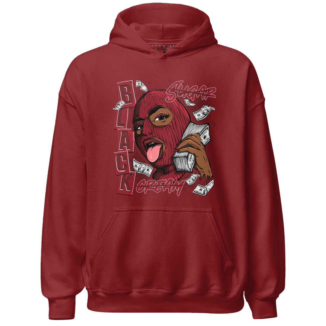 Cherry 12s Hoodie Match No Sugar No Cream - NastyJamz