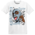Blue Grey 13s T Shirt Match No Sugar No Cream - NastyJamz