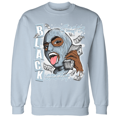 Blue Grey 13s Sweatshirt Match No Sugar No Cream - NastyJamz