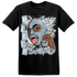 Blue Grey 13s T Shirt Match No Sugar No Cream - NastyJamz