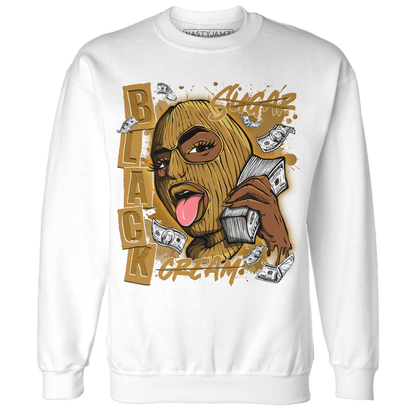 Wheat 13s Sweatshirt Match No Sugar No Cream - NastyJamz